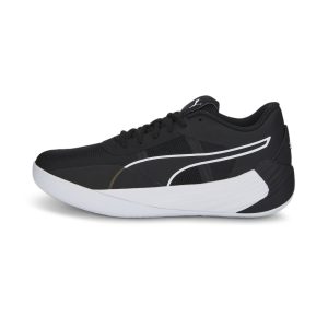 Puma Fusion Nitro Team basketbalschoenen Wit/Zwart (377035-10)