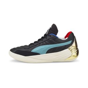Puma Fusion Nitro Paris basketbalschoenen Zwart (377107-01)