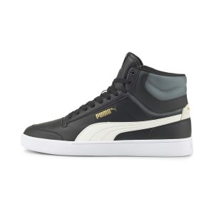 Puma Shuffle Mid Zwart/Grijs/Goud (380748-07)