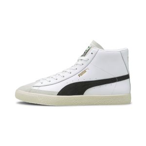 Puma Basket Mid Vintage Zwart/Wit/Goud (381245-01)