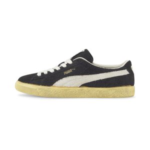 Puma Suede VTG The Neverworn Puma Black / Whisper White / Mellow Yellow (383322-01)