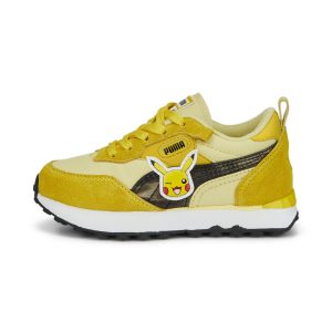Puma x POKÉMON Rider FV Pikachu Wit/Geel (387815-01)