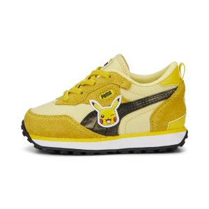 Puma x POKÉMON Rider FV Pikachu met alternatieve sluiting Wit/Geel (387818-01)