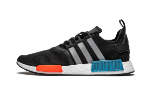 Adidas NMD_R1 ‘Black Solar Red’ Core Black/Silver Metallic/Solar Red (FY5727)