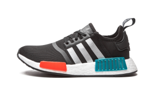 adidas NMD_R1 Core Black / Silver Metallic / Solar Red (FX5024)