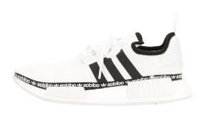 Adidas NMD_R1 ‘Logo Strip – Cloud White’ Cloud White/Core Black/Cloud White (FV8727)