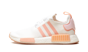 Adidas NMD_R1 ‘White Haze Coral’ Cloud White/Cloud White/Haze Coral (FV8730)