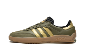 Adidas Puig Samba “Palace – Olive Gold” (HQ6100)
