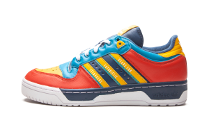 Adidas Human Made x Rivalry Low ‘Scarlet Aqua’ Night Marine/Footwear White/Bold Aqua (FY1083)