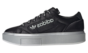 Adidas Sleek Super ‘Black’ Core Black/Silver Metallic/Dash Green (EG7881)