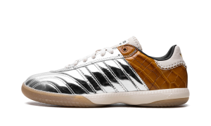 Adidas Samba Millenium “Wales Bonner – Silver Metallic / Easy Yellow” (IH5777)