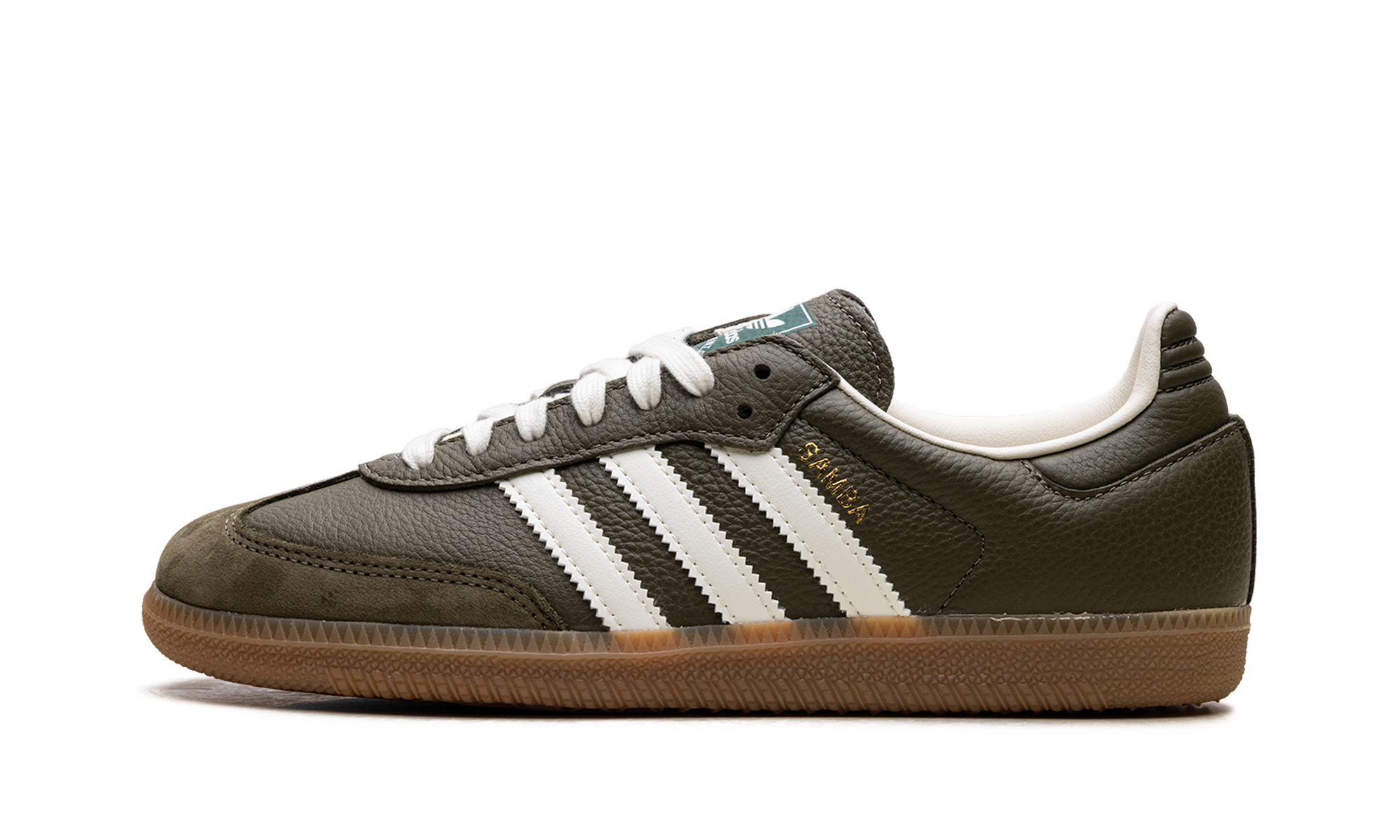 Adidas Samba OG “Dark Khaki/Gum”: colorway zoveel, wél een goeie