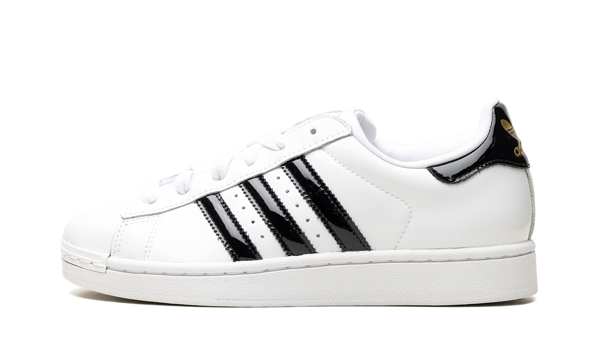 adidas Superstar II “Cloud White”: de klassieker met een gouden rand