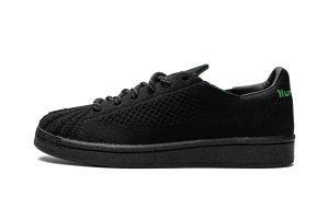 adidas Pharrell Williams Primeknit Superstar Core Black / Core Black / Vivid Green (GX0195)