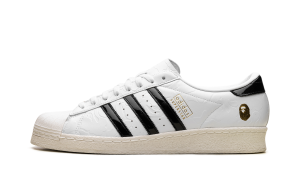 Adidas Superstar Vintage “A Bathing Ape – White Black” (JR2701)