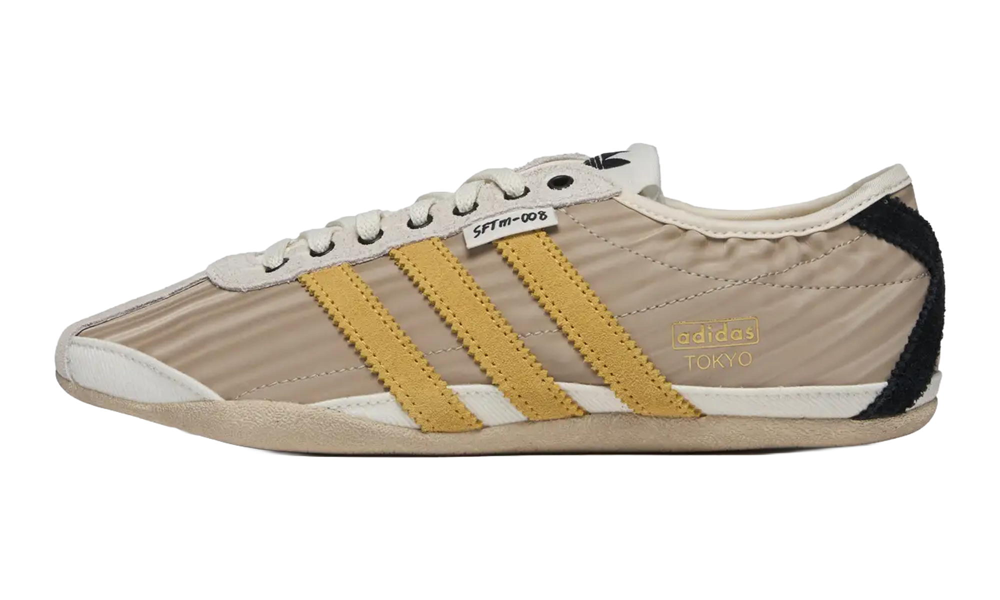 Adidas Tokyo “Song For The Mute”: stille collab in off-white en geel