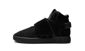 Adidas Tubular Invader Strap GS “CORE BLACK/CORE BLACK/WHITE” (BZ0302)