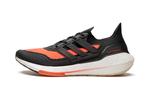 adidas ULTRABOOST 21 Carbon / Core Black / Solar Red (FZ2559)