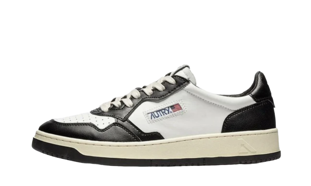 Autry Medalist Low White / Black (AULMWB01)