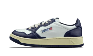 Autry Medalist Low “White/Blue” (AULM-WB04)