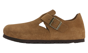 Birkenstock London Suede Leather “Mink – Narrow Fit” (1023650)
