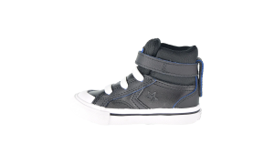 Converse Two-Tone Leather Pro Blaze Strap High Top Black/almost Black/hyper Royal (766051C)