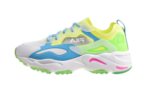 Fila Ray Tracer Lite Womens “Safety Yellow-Green Gecko-Blue Atoll” (5RM01331-743)