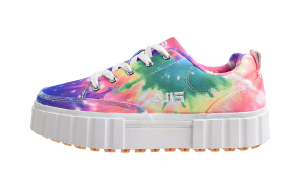Fila Sandblast Low Tie Dye Womens “Multi Color-White” (5CM00970-775)