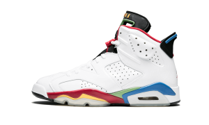Air Jordan 6 Retro ‘Olympic’ White/Varsity Red-Green Bean-New Blue (325387-161)