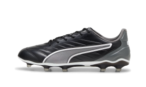 KING PRO FG/AG Football Boots “PUMA Black / PUMA White / Cool Dark Gray” (107862-01)