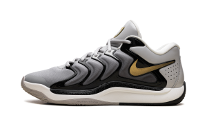 Nike KD 17 “Light Iron Ore / Metallic Gold” (FJ9487-003)