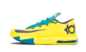 Nike KD VI Sonic Yellow Teal Navy (599424-700)