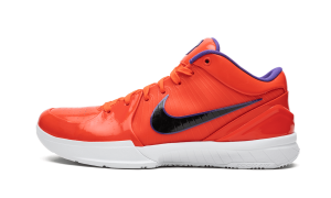Nike Undefeated x Kobe 4 Protro ‘Team Orange’ Team Orange/Purple/White (CQ3869-800)