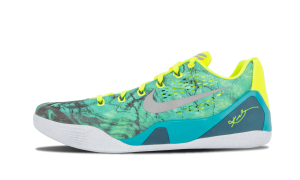 Nike Kobe 9 EM Easter “Turbo Green / Volt / Black / Metallic Silver” (646701-300)