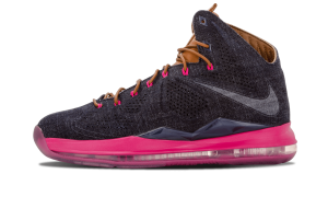 Nike LeBron 10 EXT Denim QS Mid “Midnight Navy / Hazelnut / Fireberry” (597806-400)