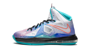 Nike LeBron 10 ‘Pure Platinum’ Pure Platinum/Black-Sport Turq (541100-008)