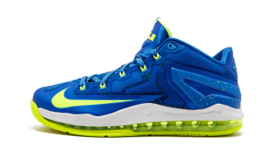 Nike LeBron 11 Low Sprite “Hyper Cobalt / White / Photo Blue / Volt” (642849-471)