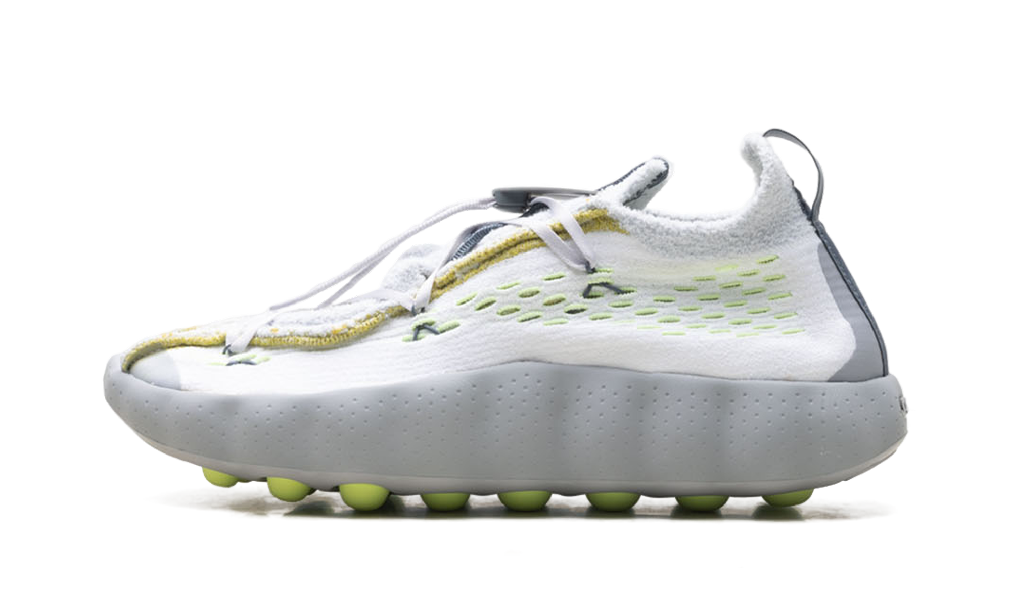 Nike Mind 002 Flyknit “White Grey Volt”: prijs & maten