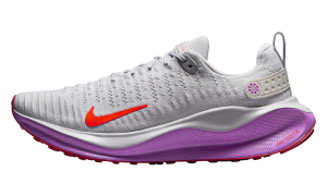 Nike React Infinity Run 4 “Vast Grey Hyper Violet Bright Crimson” (DR2665-011)
