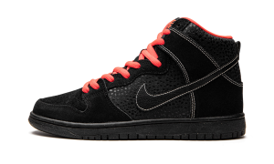 Nike Dunk High Pro SB ‘Black Atomic Red’ Black/Black-Atomic Red-White (305050-066)