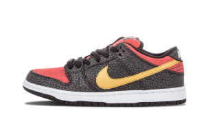 Nike Dunk Low Premium SB QS ‘Walk Of Fame’ Black/Metallic Gold (504750-076)