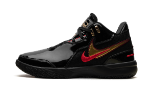 Nike Zoom LeBron NXXT Gen AMPD “Black University Red Gold” (FJ1566-001)