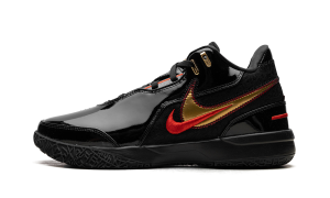 Nike Zoom LeBron NXXT Gen AMPD “Black University Red Gold” (FJ1567-001)