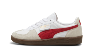 Puma Palermo “White Vapor Gray Club Red” (396464-05)
