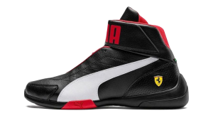 Puma Scuderia Ferrari Kart Cat Mid 3 “Black Red” (306220-02)