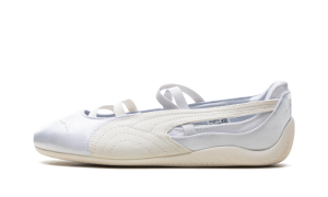 Puma Speedcat Ballet Womens “Silver Mist Warm White Satin” (404383-03)