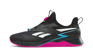 Reebok Nano X3 Froning “Core Black / Laser Pink / Bold Cyan” (100074-781)