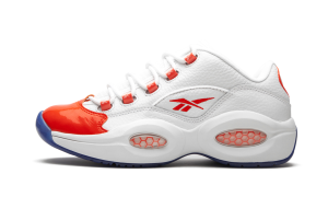 Reebok Question Low Patent Toe Orange White/Vivid Orange-Reebok Ice (Other Brands Other)