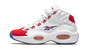 Reebok Question Mid Double Cross White/Collegiate Royal-Primal Red (Other Brands Other)