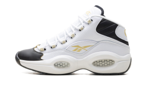 Reebok Question Mid Black Toe White/Black-Gold (Other Brands Other)